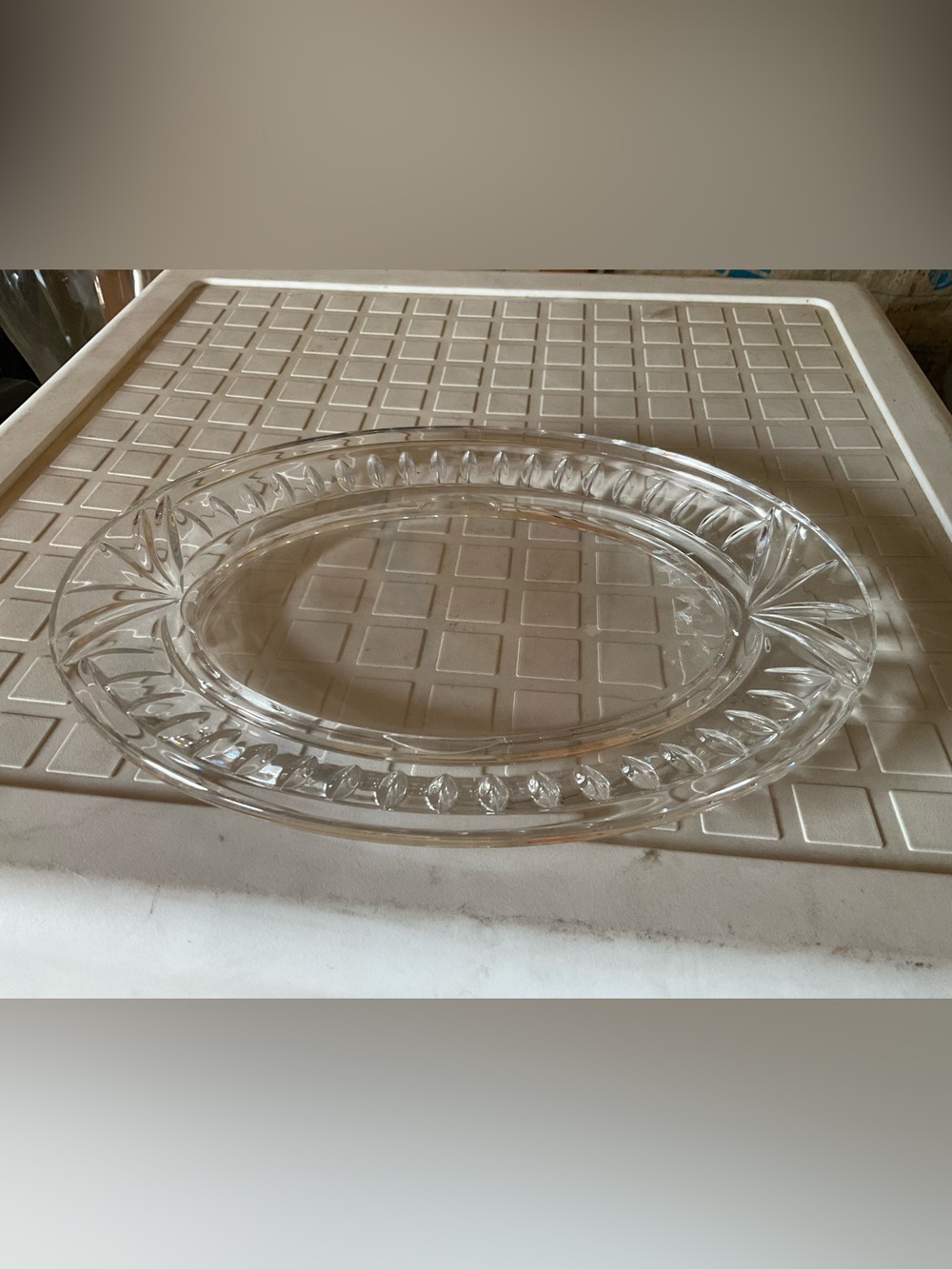 Waterford Crystal Tray